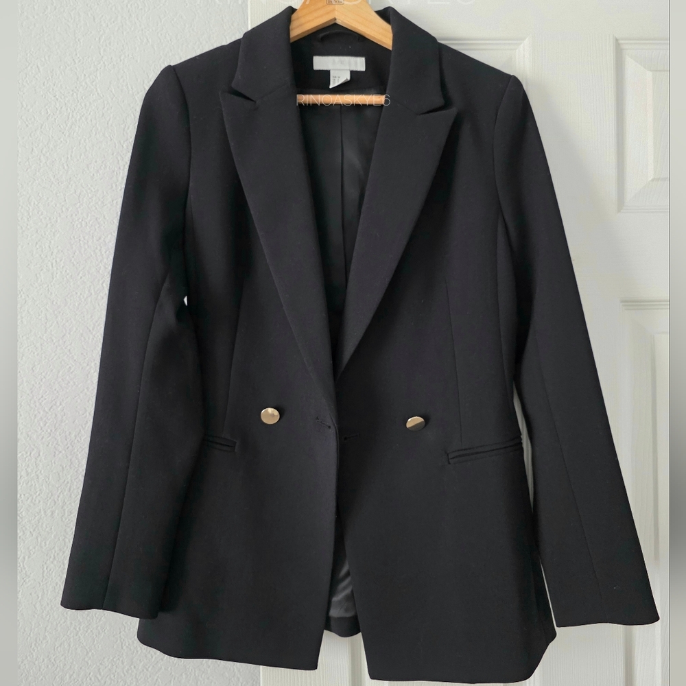 H&M Black Women's Blazer / Size US 2 - NWOT
